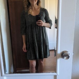 Subtle snakeskin Pact Dress